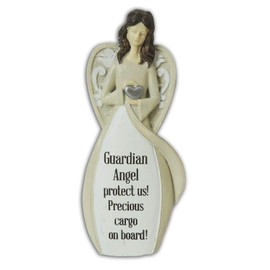 Abbey Gift Precious Cargo Guardian Angel Visor Clip, Multi (57803)