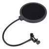 Shield Mic Filter, Gooseneck Noise Reducing Microphone Pop Filter, Protective