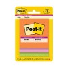 Post-it Super Sticky Notes, 3x3 in, 3 Pads, 2x the Sticking Power, Bright Color