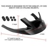 Sena Visor for R1 Series Cycling Helmet (Black, Medium/Small)