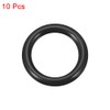 sourcing map Pack of 10 O-rings nitrile rubber seal 17