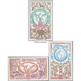 Prophila Collection Monaco 1051-1053 (kompl.Ausg.) gestempelt 1972 Zoo (Briefmarken für Sammler) Sonstige Säugetiere (Affen/Dinos/Elephanten …)