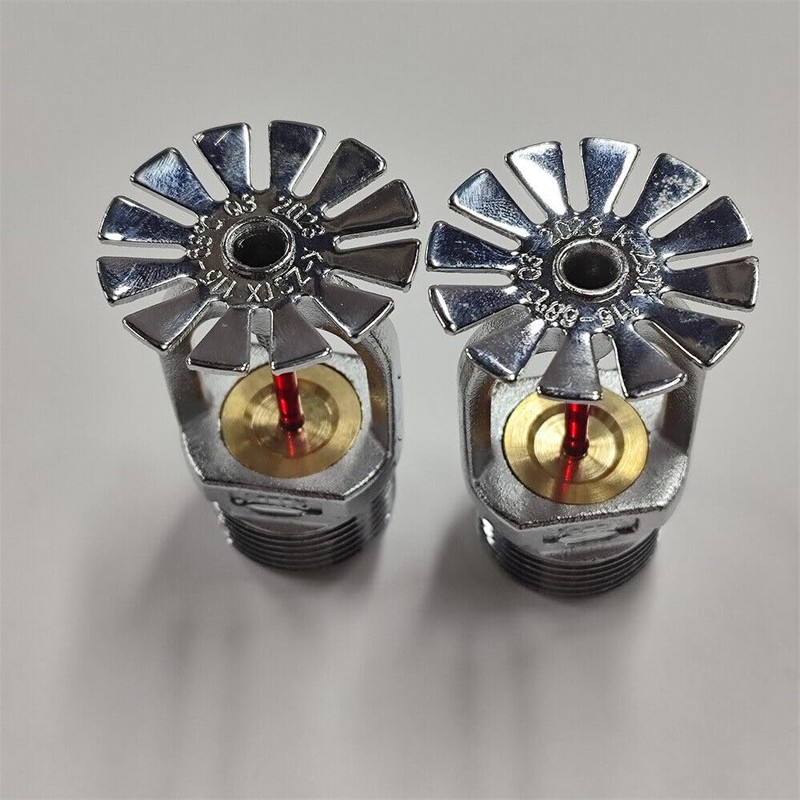 UCCKEYI Globe GL5601 155°F Chrome Pendent Fire Sprinkler Head 1/2"