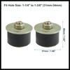 Hihaha 4pcs Car Rubber Expansion Freeze Plug Fit 1-1/4"-1-3/8" 31mm-34mm