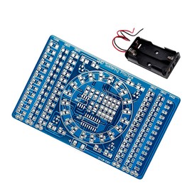 Alnicov Rotating LED SMD NE555 Soldering Practice Board DIY Kit Fanny Skill Training DIY Kit Electronic PCB Board Module Suit