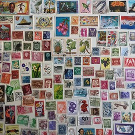 500 Different World Stamps Collection (Stamps for Collector)