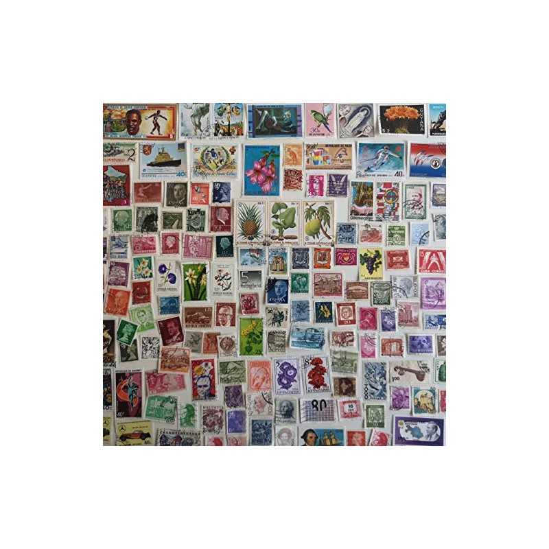 500 Different World Stamps Collection (Stamps for Collector)