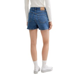 TOM TAILOR Denim Women's Jeans Skorts in Wrap Look, 10119 - Used Mid Stone Blue Denim, XS