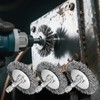 EASYIKI 2 Inch Wire Brushes for Drill, Stainless Steel Wire