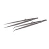 Tweezers, Precision Tweezers Set, Anti-Static Stainless Steel Curved of Tweezers,