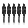 Fayesia Living Black Wall Hooks for Hanging - Blacksmith Handcrafted