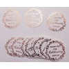 Thank You Gift Tags, Round Circle Gift Tag, 30 Pack,