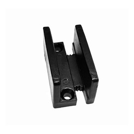 Gordon Glass® Adjustable Sliding Shower Door Bottom Guide for Frameless Glass from 5/16" to 3/4" Thick
