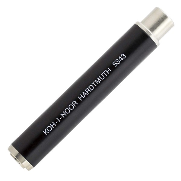 KOH-I-NOOR 5343 - Chalk holder made of metal for round 9-10 mm chalk, black - 1 PIECE