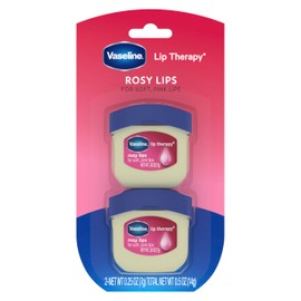 Vaseline Vaseline Lip Therapy Lip Balm Mini 2 Pack Rosy 0.25 oz