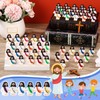 Bememo 50 Pcs Little Jesus Figures Original Design Rubber Mini