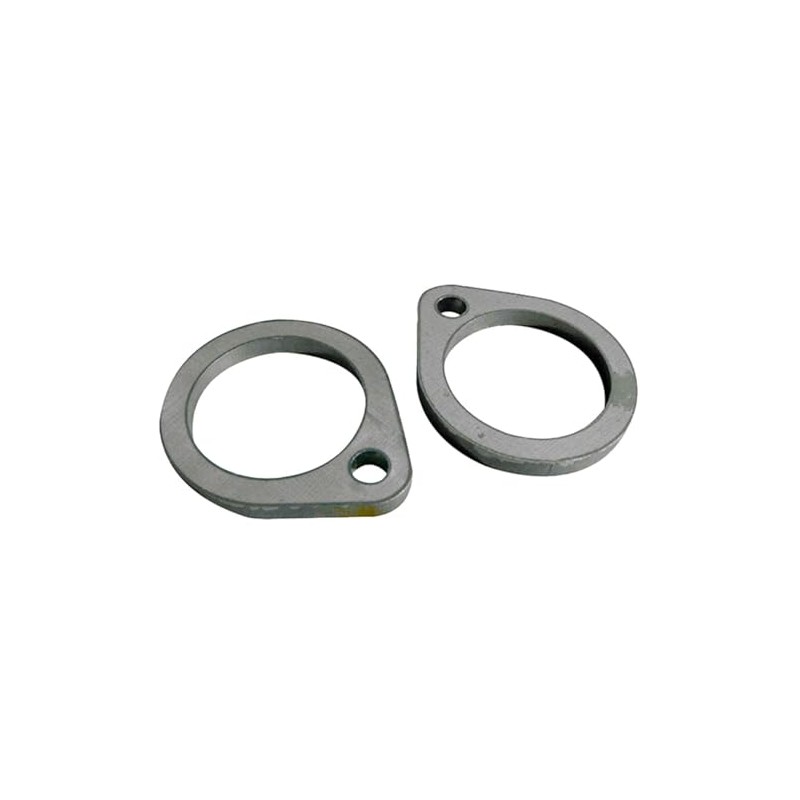 Shovelhead Mild Steel Exhaust Port Flanges, 3 Bolt STD
