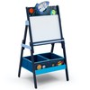 Delta Children Space Adventures Wooden Activity Easel with Storage -