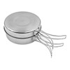 CENPEK 8Pcs Camping Cookware Set Stainless Steel Camping Portable Cooking