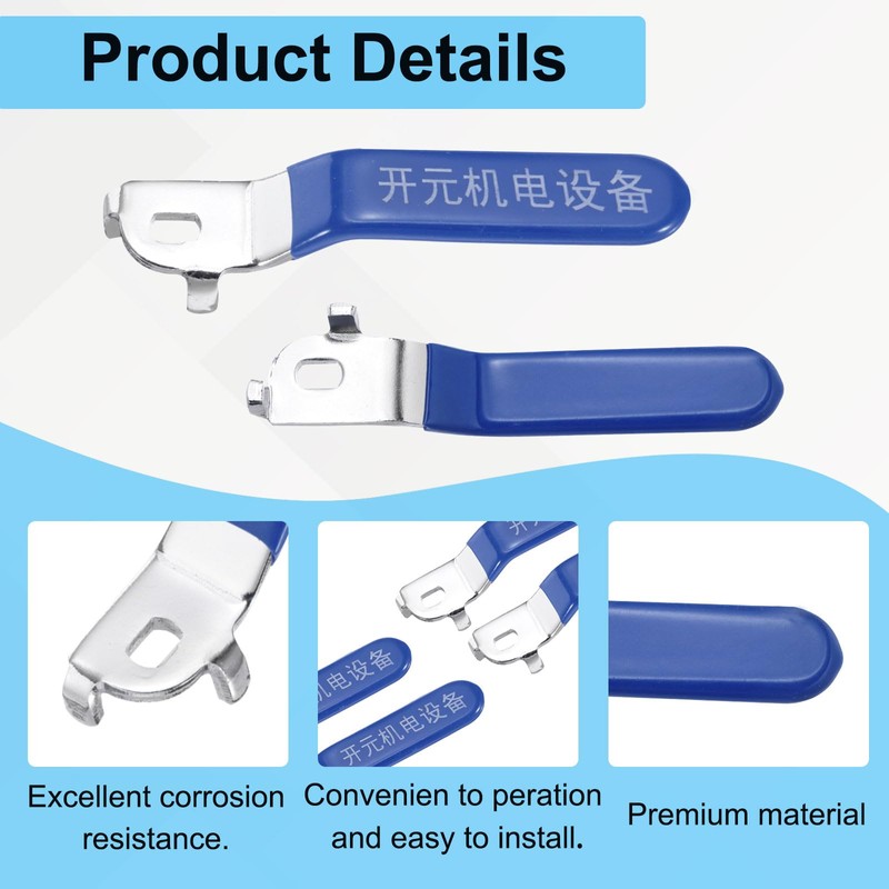 PATIKIL Lever Handle for Ball Valve, 1pcs Metal Valve Handle