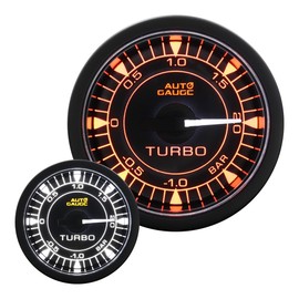 WEIMALL Auto Gauge Boost Meter 296 Series 52Φ 2 Color Backlight Car Clear Lens