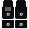 MIAMI DOLPHINS 4pc CARPET FLOOR MAT / SUNSHADE/ 2pc AIR