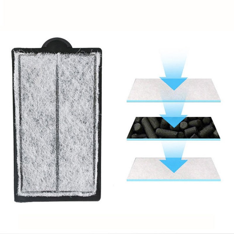 11 Pack Auqarium Filter Replacement Plates, Turtle Tank Filter Cartridges,