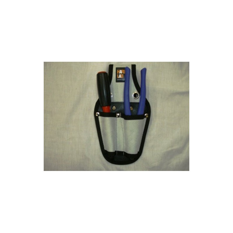 Hard Lab HL-102W Tool Case, 2 Inserts, White