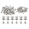 PATIKIL 8mm Leather Rivets, 30 Sets Round Button Head Studs