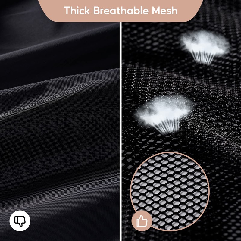 Meowoo 2Pcs Laundry Bags with Drawstring,70×90cm Mesh Laundry Bags for