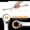 Der Erwachte Large Wrench Set with Rolling Pouch, SAE, 6-Piece,