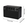 Electric Guitar Amp Kit Mini Portable Rechargeable Plastic 10W for
