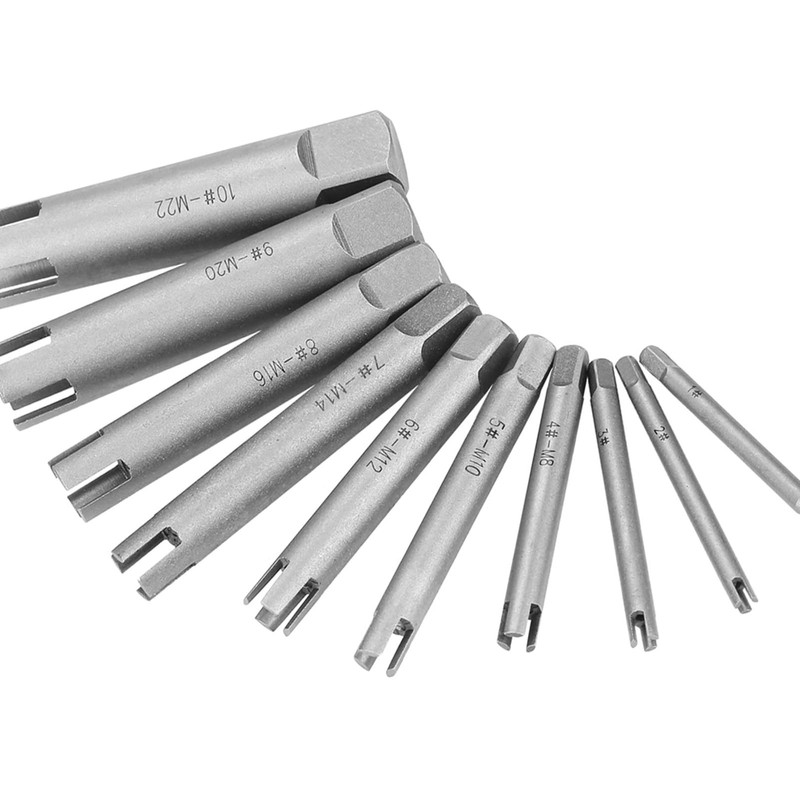 Steel Broken Tap Extractor Set – High-Speed Screw Extractor Tool