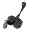 Socket Distributor Outdoor Double Plug for Outdoor Socket, 3500 W,