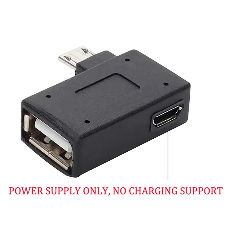 5 Pack Micro USB OTG Adapter, tunghey 2-in-1 Powered Micro