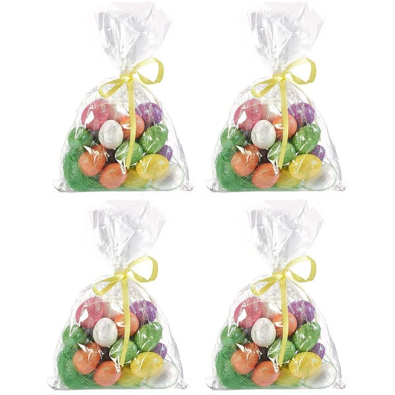 Small Foam Easter Eggs for Crafts (72 Pack)
