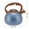3 Liter Whistling Tea Kettle Stainless Steel Teapot with Handle