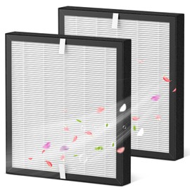 P280 P260 Filter Replacement, for TPLMB P280 Air Purifier, for AIUZLK P260 Air Purifier, 3-Stage Filtration (2 Pack)