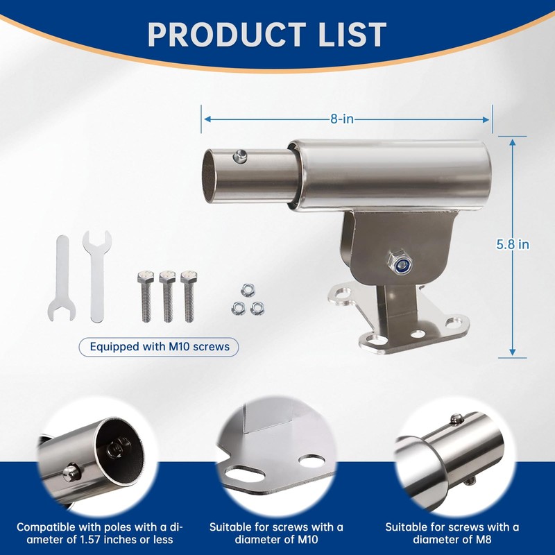 Bull Float Concrete Tools,Adjustable Angle Concrete Float,Lightweight At 2 Pounds