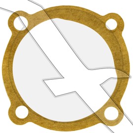 Volvo Penta Genuine Original OEM Seawater Pump Cover Gasket 855901