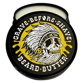 GRAVE BEFORE SHAVE Teakwood Blend Beard Butter 4oz