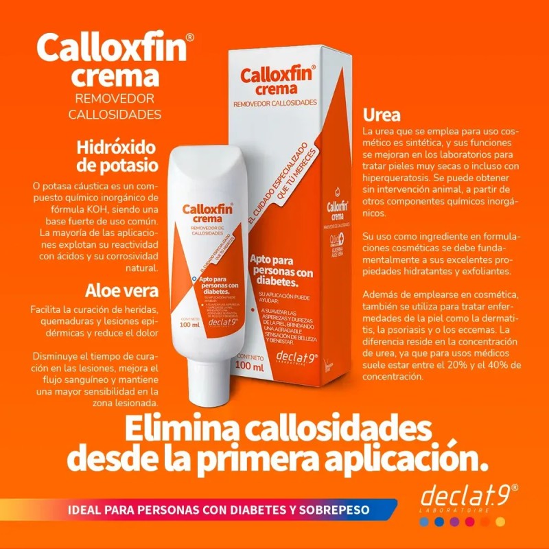 Urea 40 Con Vitamina E + Calloxfin Crema Callos Callosidad