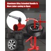 EXODIOS Upgrade Manual Tire Changer Duck Head Kit with Tire