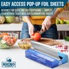 Precut Pop Up Heavy Duty Aluminum Foil Sheets - 300