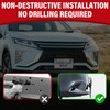 No Drill Front License Frame Compatible with Mitsubishi Eclipse Cross