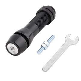 Aluminum Alloy Bowfishing Reel Seat Mount for Compound Recurve Bow Hunting Fishing(Black)