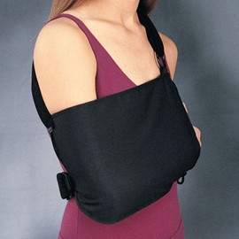 Sammons Preston Shoulder Immobilizer, Large, Comfortable Arm Sling & Shoulder Brace, Hemi Sling for Surgery & Injury Recovery with Breathable Material, Shoulder Sling Fits Right or Left Arms