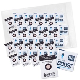 Integra Boost 2-Way Humidity Control Pack - Preserve Flavor & Control Humidity at 62% RH - Moisture Absorber for Herbs, Spices & More - 2 Gram (Pack of 20)