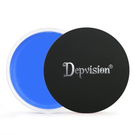 Professional Cream Face Paint Body Paint Oil Based Face painting Makeup for Kids and Adults Single Color Halloween SFX Christmas Party 30g (Blue)