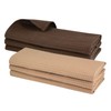 6 x Tea Towels 100% Cotton Waffle Pique in Dark